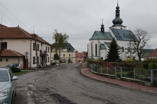 V květnu dojde k úplné uzavírce v Křižanově směrem na Moravec a Bystřici nad Pernštejnem