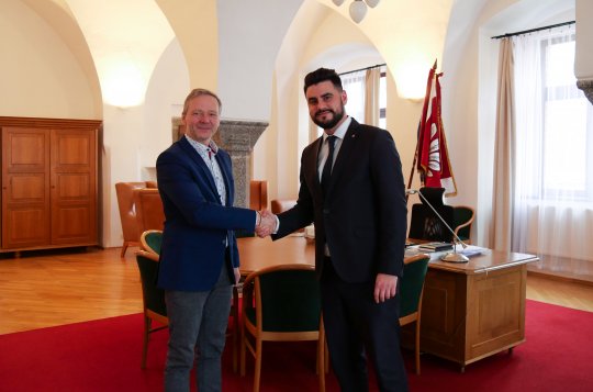 Hejtman Kraje Vysočina zavítal na velkomeziříčskou radnici