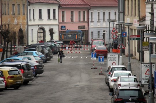 Komenského ulice bude uzavřena do pondělí
