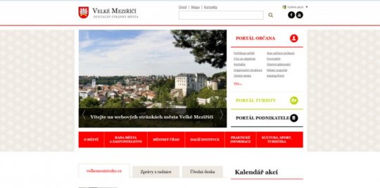 Velké Meziříčí spustilo nový web včetně klikacího rozpočtu