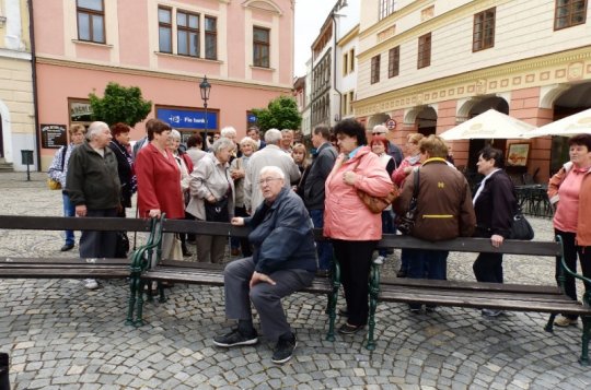 Senioři z Kabla byli na výletě, tentokrát na Chrudimsku