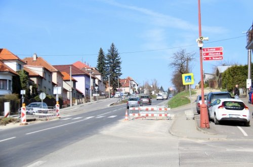 Přechod pro chodce na Jihlavské bude bezpečnější