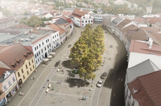 Město se mění: Rekonstrukce Náměstí a přilehlých ulic