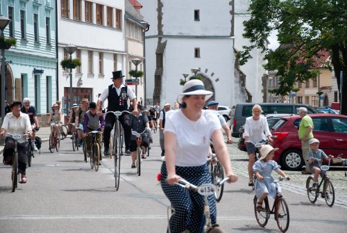 Sedmý ročník historických bicyklů oslavil výročí založení klubu velocipedistů 