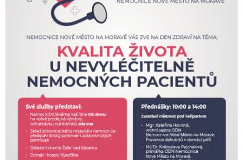 Na Dnu zdraví v novoměstské nemocnici poradí, jak předcházet proleženinám u dlouhodobě nemocných pacientů