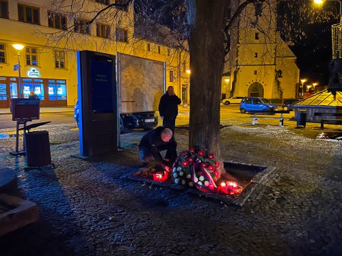 Velkomeziříčští vzpomněli na události 17. listopadu