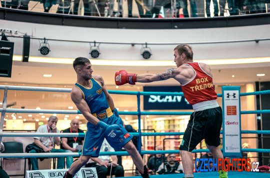 Velkomeziříčský boxer na republikovém šampionátu