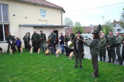 Lovečtí psi v Netíně skládali zkoušky
