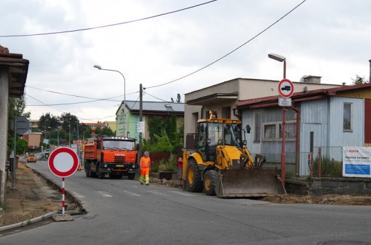 Z Třebíčské na Oslavickou neprojedete