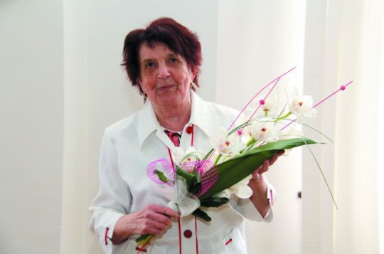 Jiřina Kácalová oslavila osmdesáté narozeniny