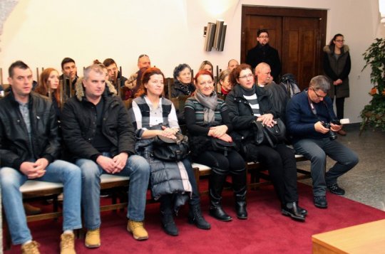 Chorvaté dnes zavítali na radnici, večer si zahrají futsal