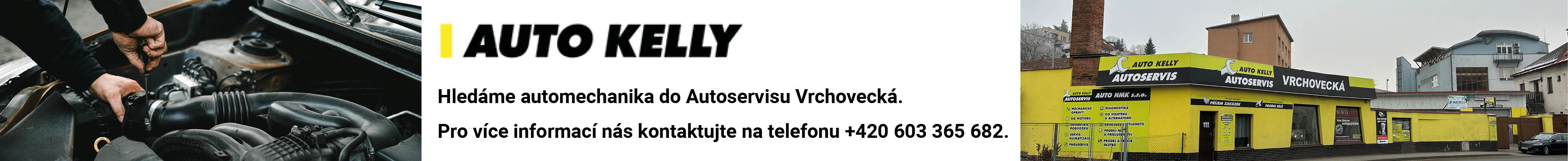 Autoservis Vrchovecká hledá automechanika